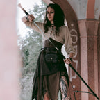 Imagen del producto Réplica de la espada de acero de Geralt de Rivia con vaina para fans de Witcher