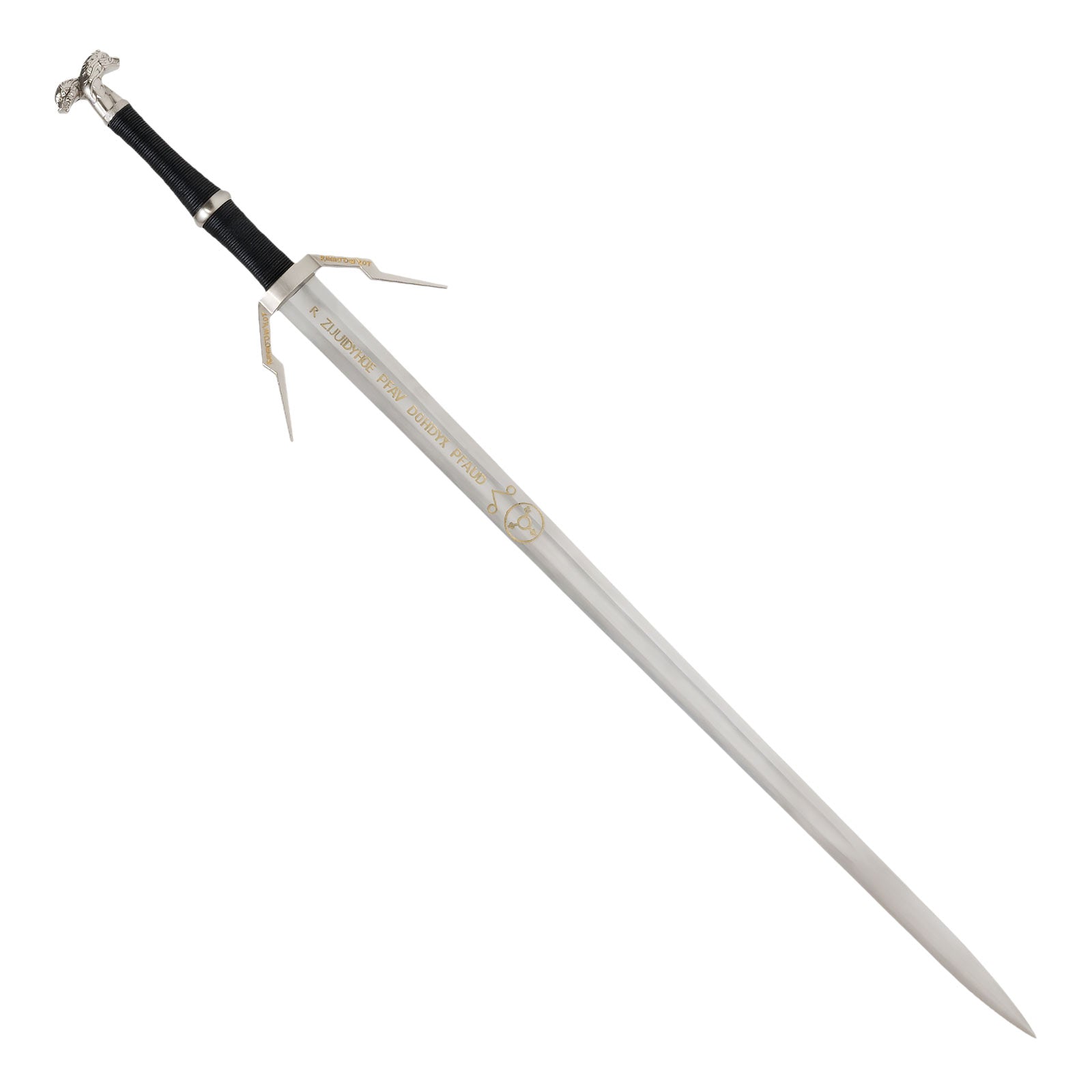 Imagen del producto Réplica de la Espada de Plata de Geralt de Rivia con funda para fans de Witcher