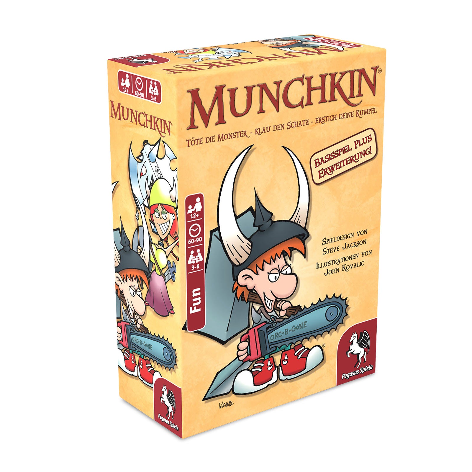 Imagen del producto Munchkin - Juego básico con expansión