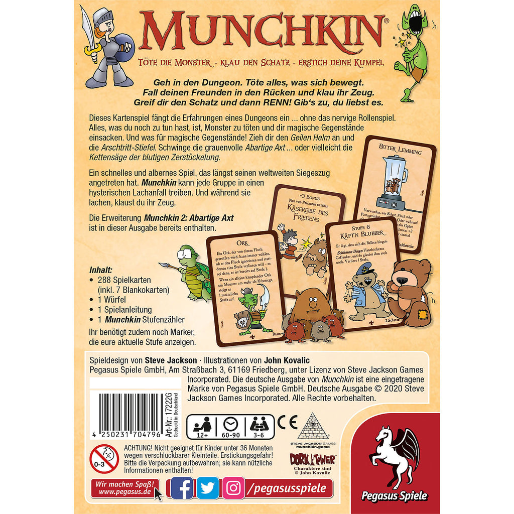 Imagen del producto Munchkin - Juego básico con expansión