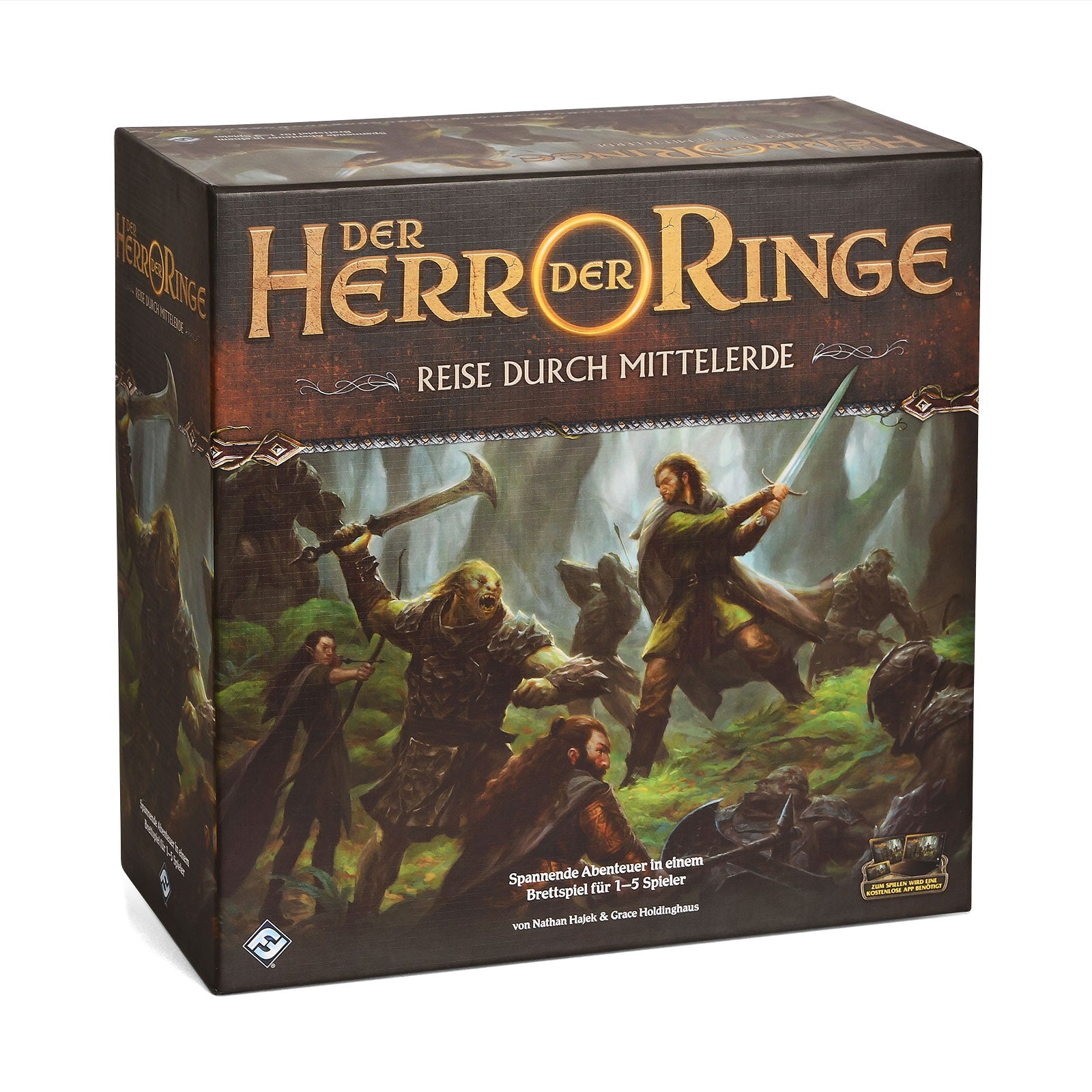 Product image The Lord of the Rings - Journey through Middle Earth board game