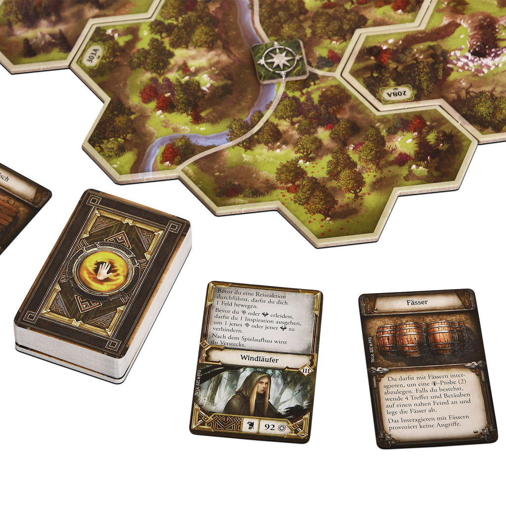 Product image The Lord of the Rings - Journey through Middle Earth board game