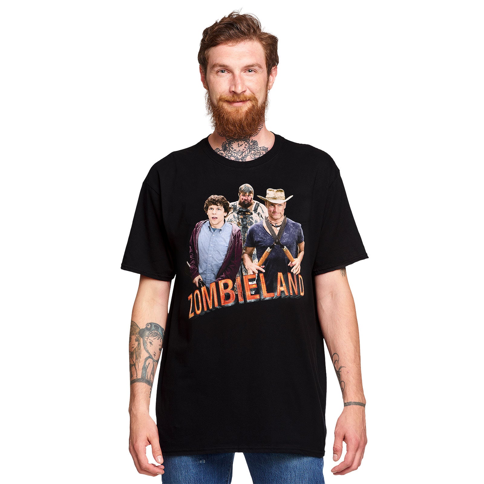 Imagen del producto Zombieland - Camiseta de grupo negra