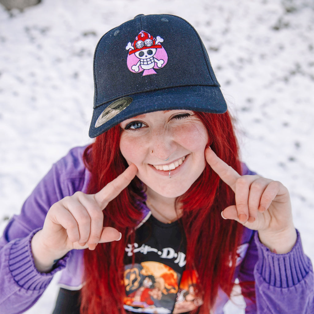 Imagen del producto One Piece - Gorra de Base de Calavera de Portgas D. Ace