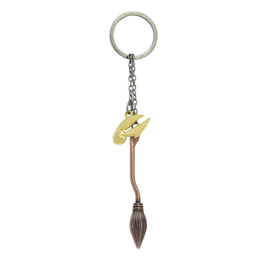 Imagen del producto Harry Potter - Llavero Nimbus & Snitch Dorada