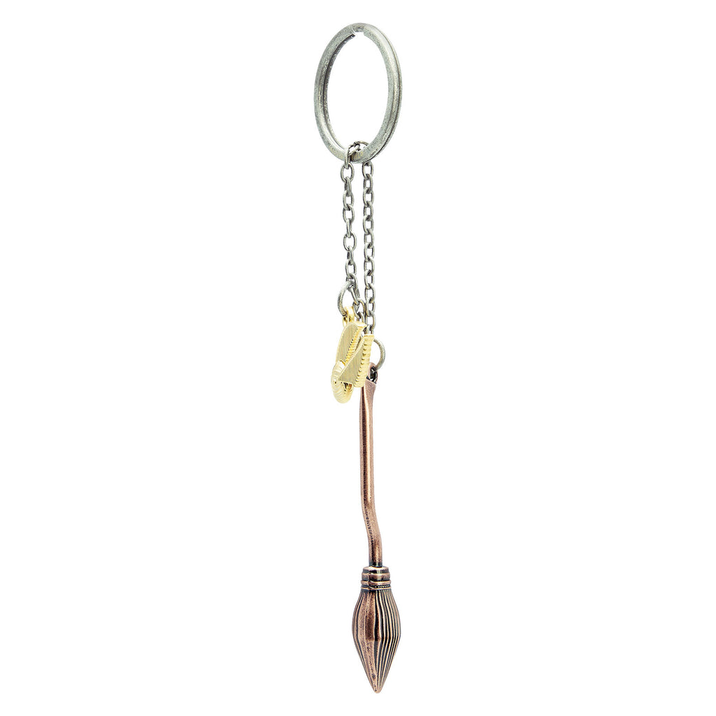 Imagen del producto Harry Potter - Llavero Nimbus & Snitch Dorada