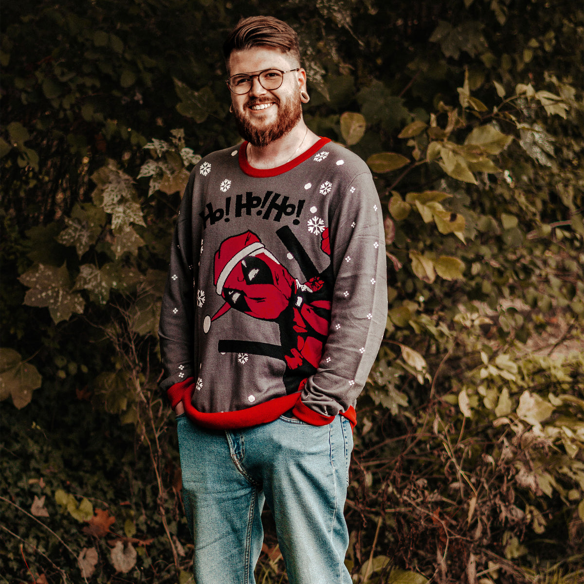 Imagen del producto Deadpool - ¡Ho! ¡Ho! ¡Ho! Jersey de punto