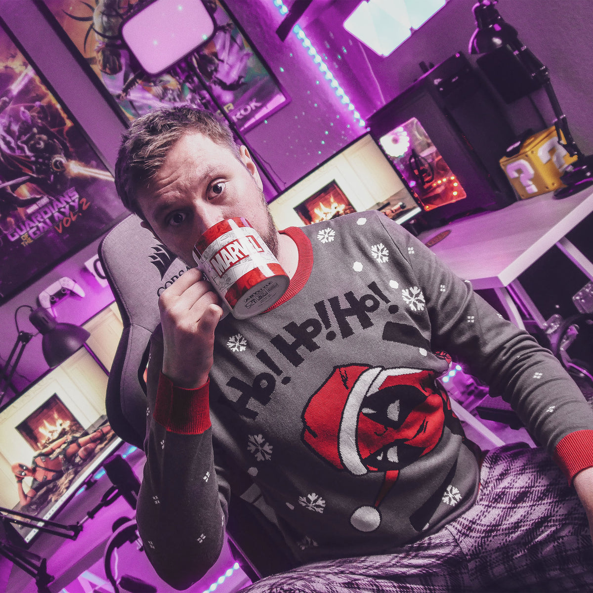 Imagen del producto Deadpool - ¡Ho! ¡Ho! ¡Ho! Jersey de punto