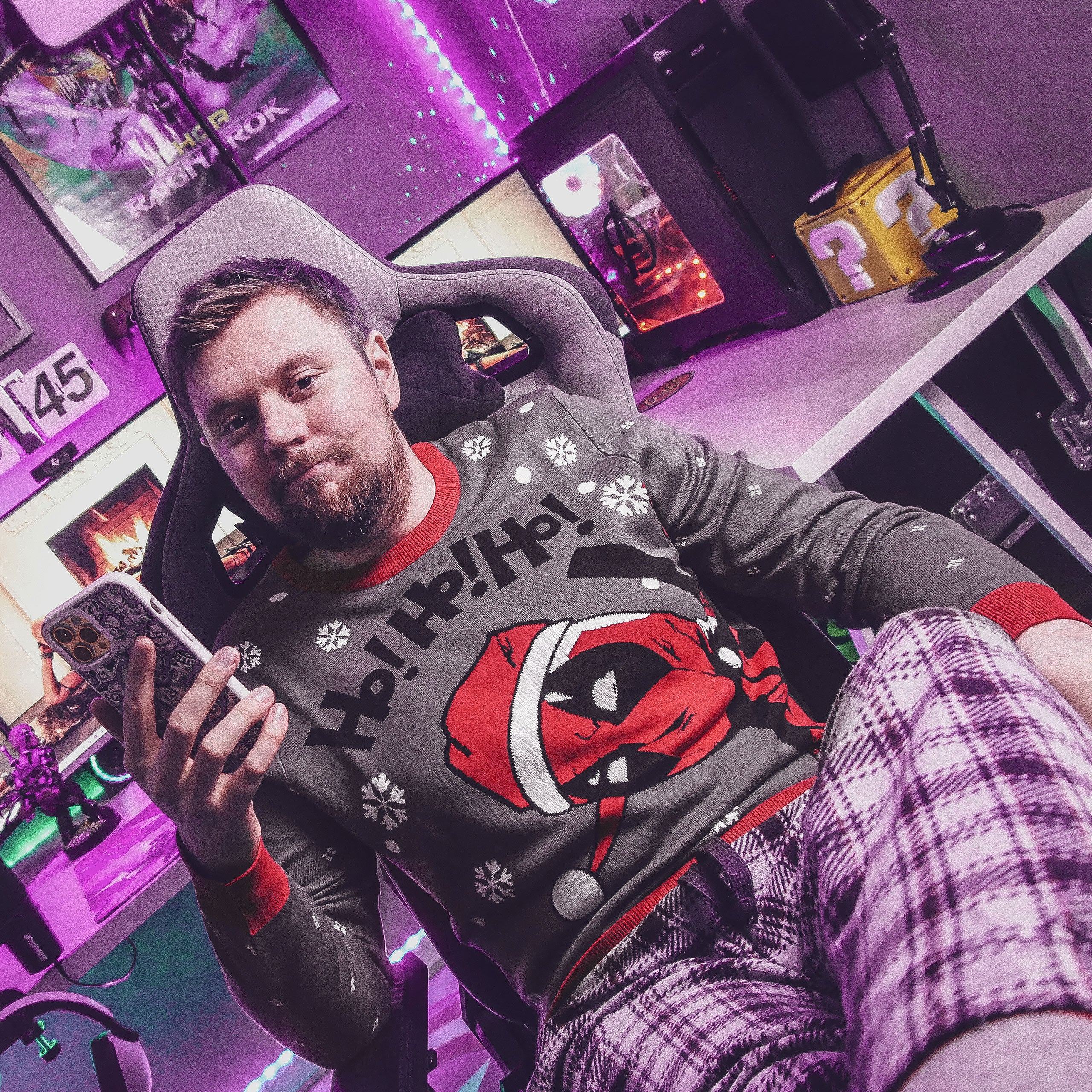 Imagen del producto Deadpool - ¡Ho! ¡Ho! ¡Ho! Jersey de punto