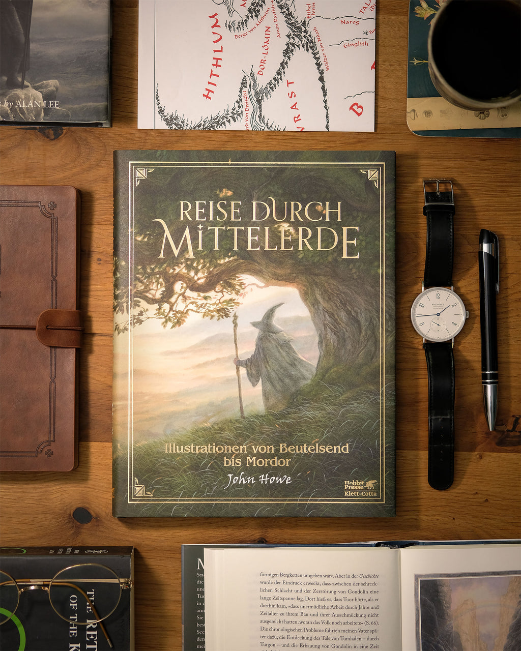 Product image Journey through Middle-earth - Illustrations from Bag End to Mordor