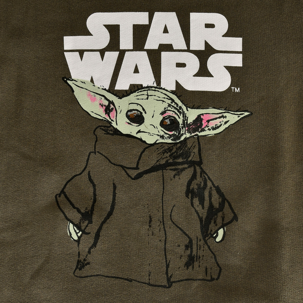 Imagen del producto Sudadera con capucha para niños Grogu verde - Star Wars The Mandalorian