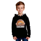 Imagen del producto Sudadera con capucha para niños The Child negra - Star Wars The Mandalorian