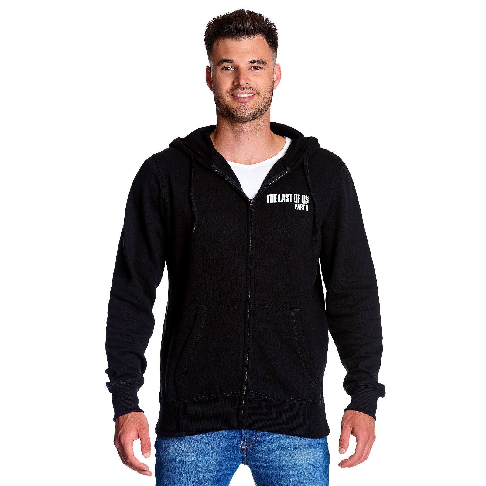 Imagen del producto The Last of Us - Sudadera con capucha y logo de Fireflies negro