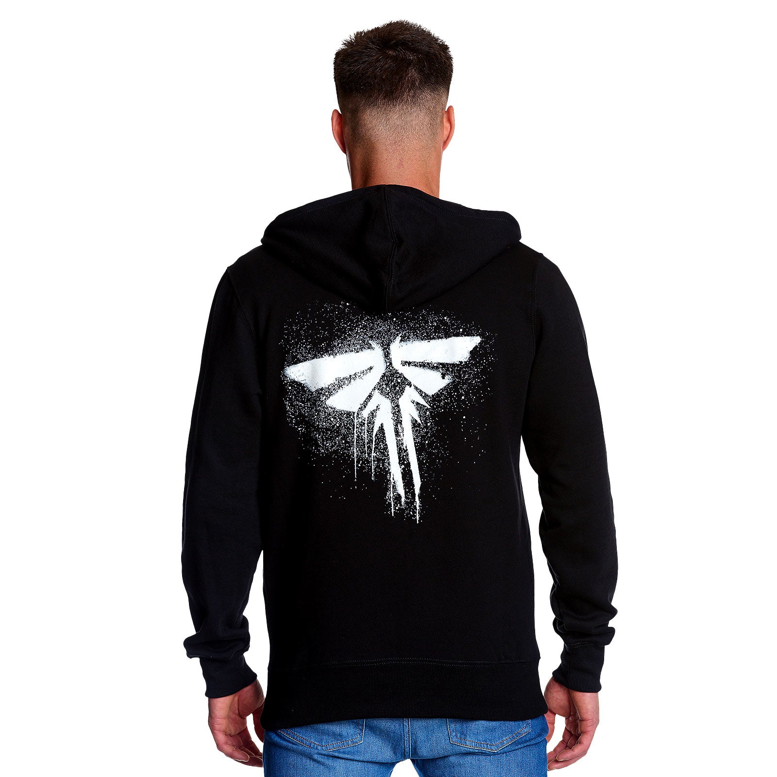 Imagen del producto The Last of Us - Sudadera con capucha y logo de Fireflies negro