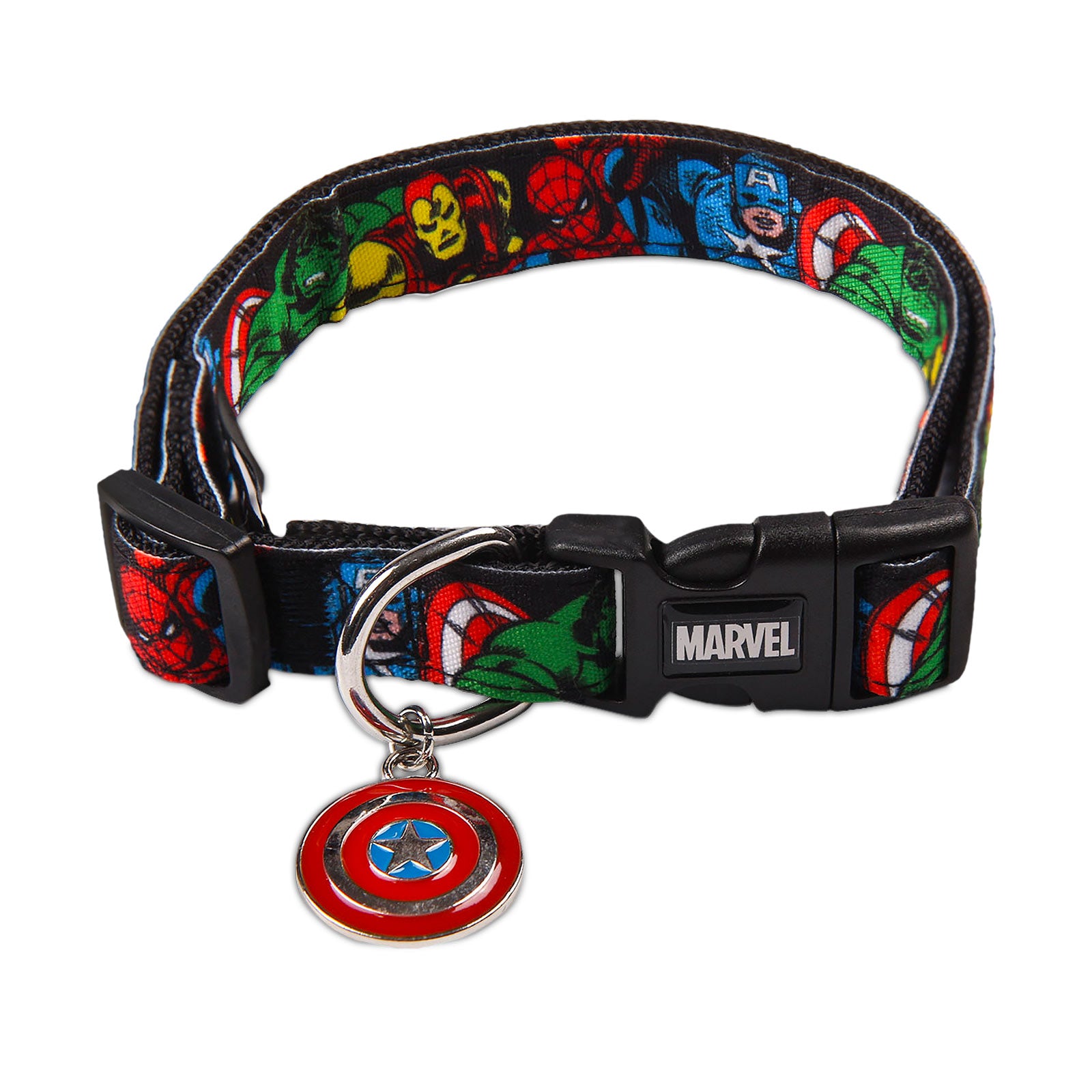 Imagen del producto Avengers - Collar para perros con click de Comic Heroes