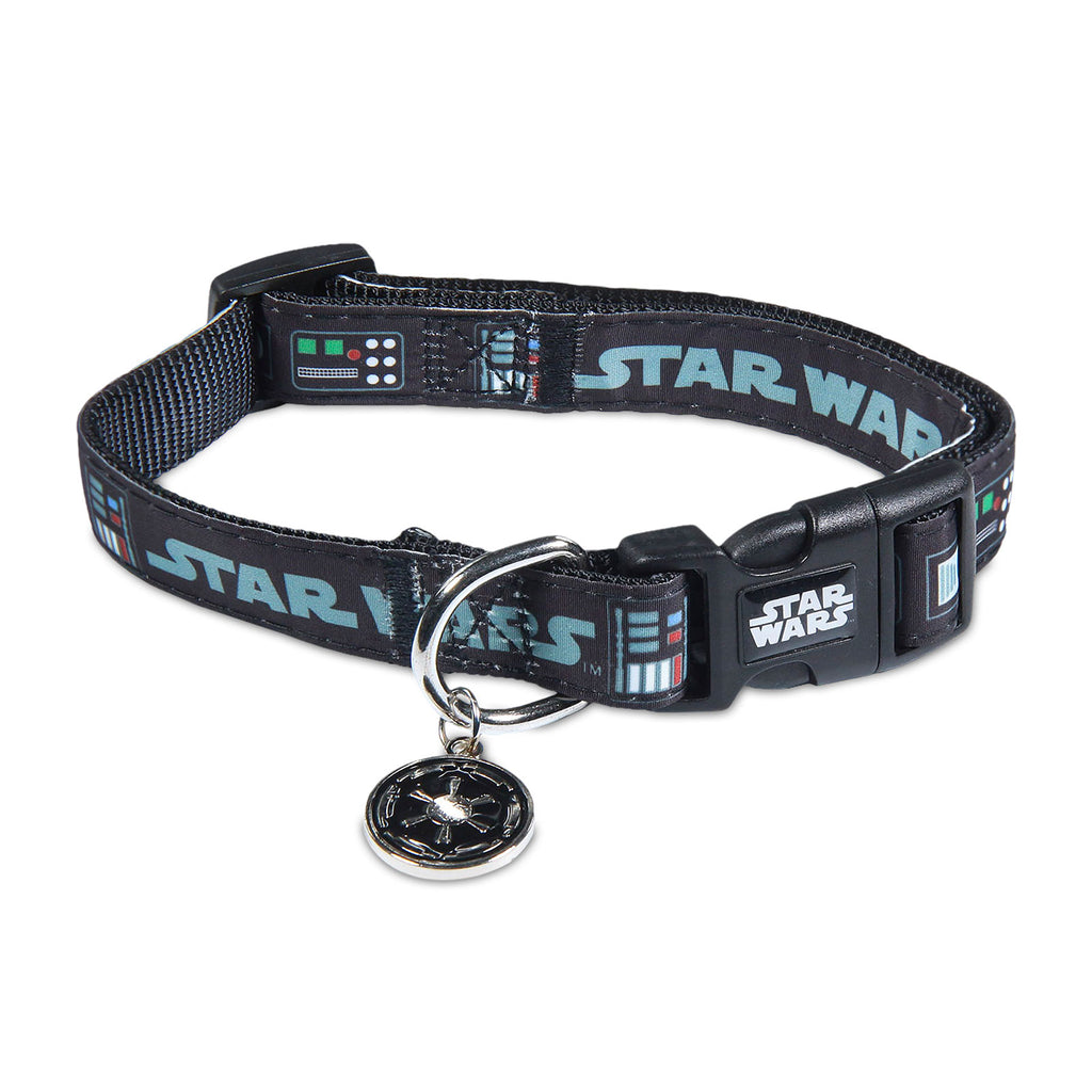Imagen del producto Star Wars - Collar para perros Darth Vader negro con cierre de clic