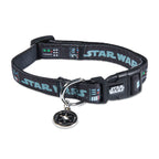 Imagen del producto Star Wars - Collar para perros Darth Vader negro con cierre de clic