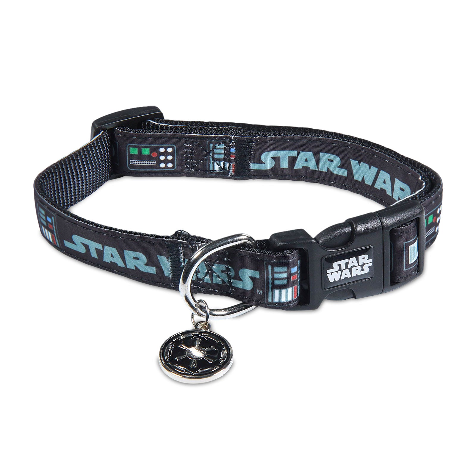 Imagen del producto Star Wars - Collar para perros Darth Vader negro con cierre de clic