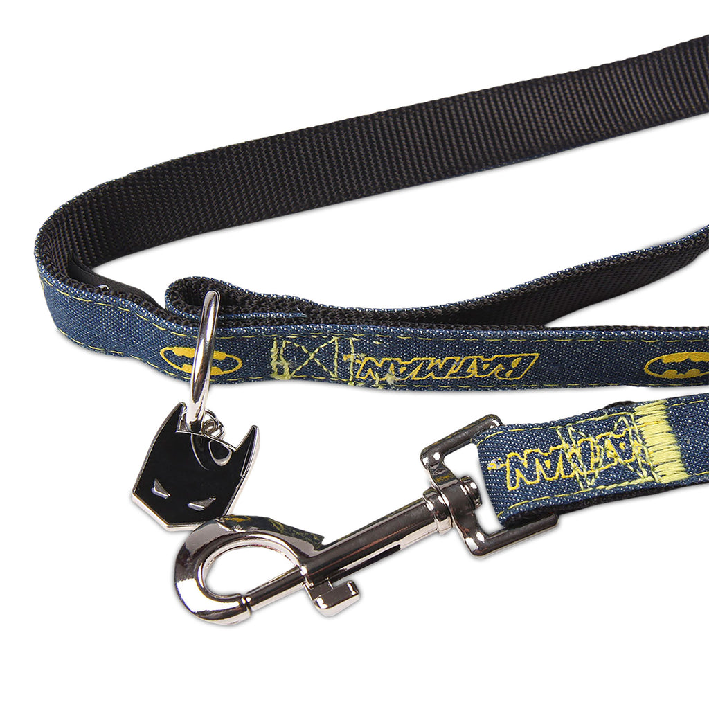 Imagen del producto Correa para perros Batman azul