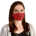 Imagen del producto Máscara facial de red de araña para fans de Spider-Man rojo