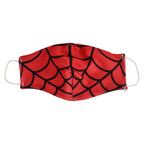 Imagen del producto Máscara facial de red de araña para fans de Spider-Man rojo