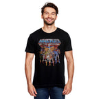 Product image Masters of the Universe - Characters Distressed T-Shirt black