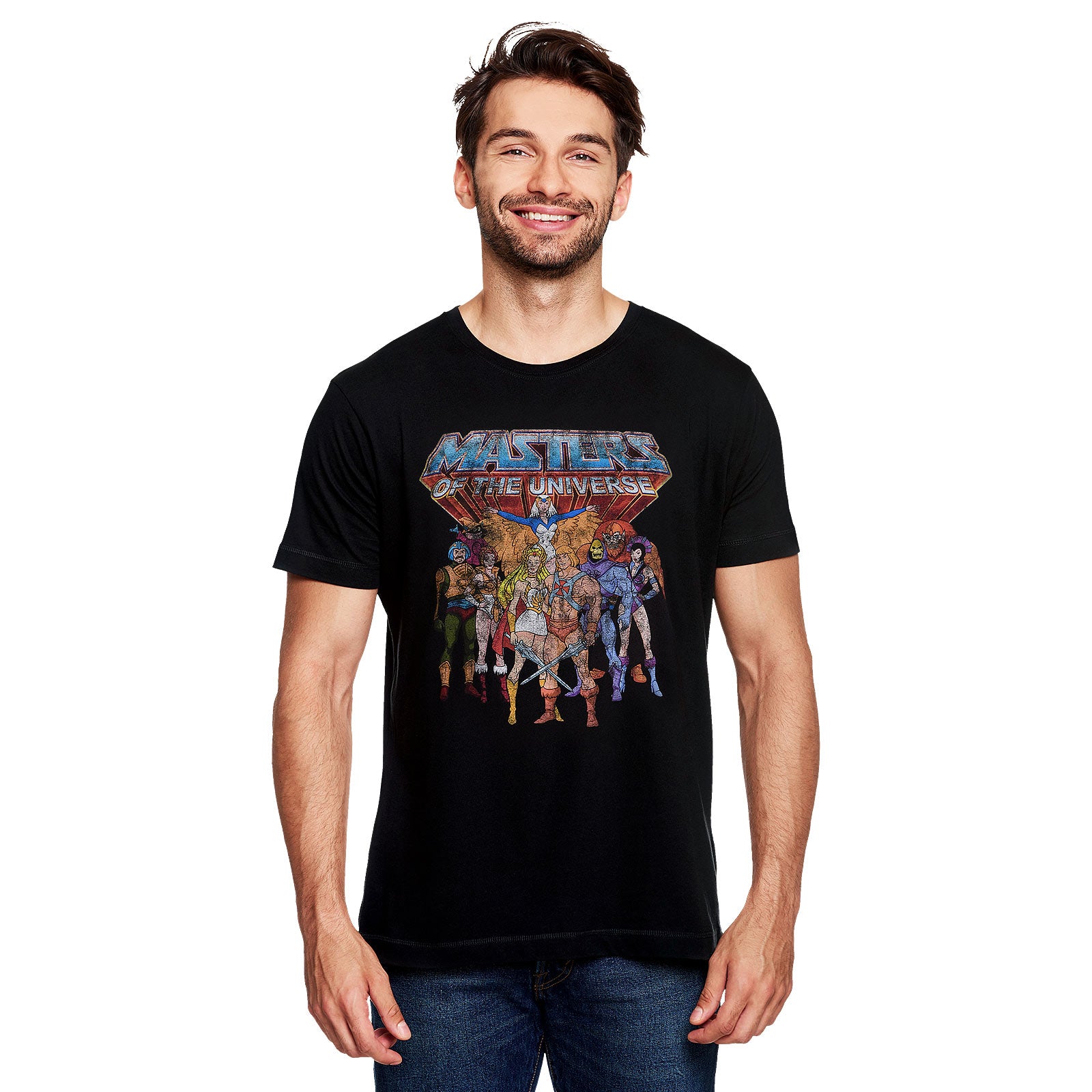 Product image Masters of the Universe - Characters Distressed T-Shirt black