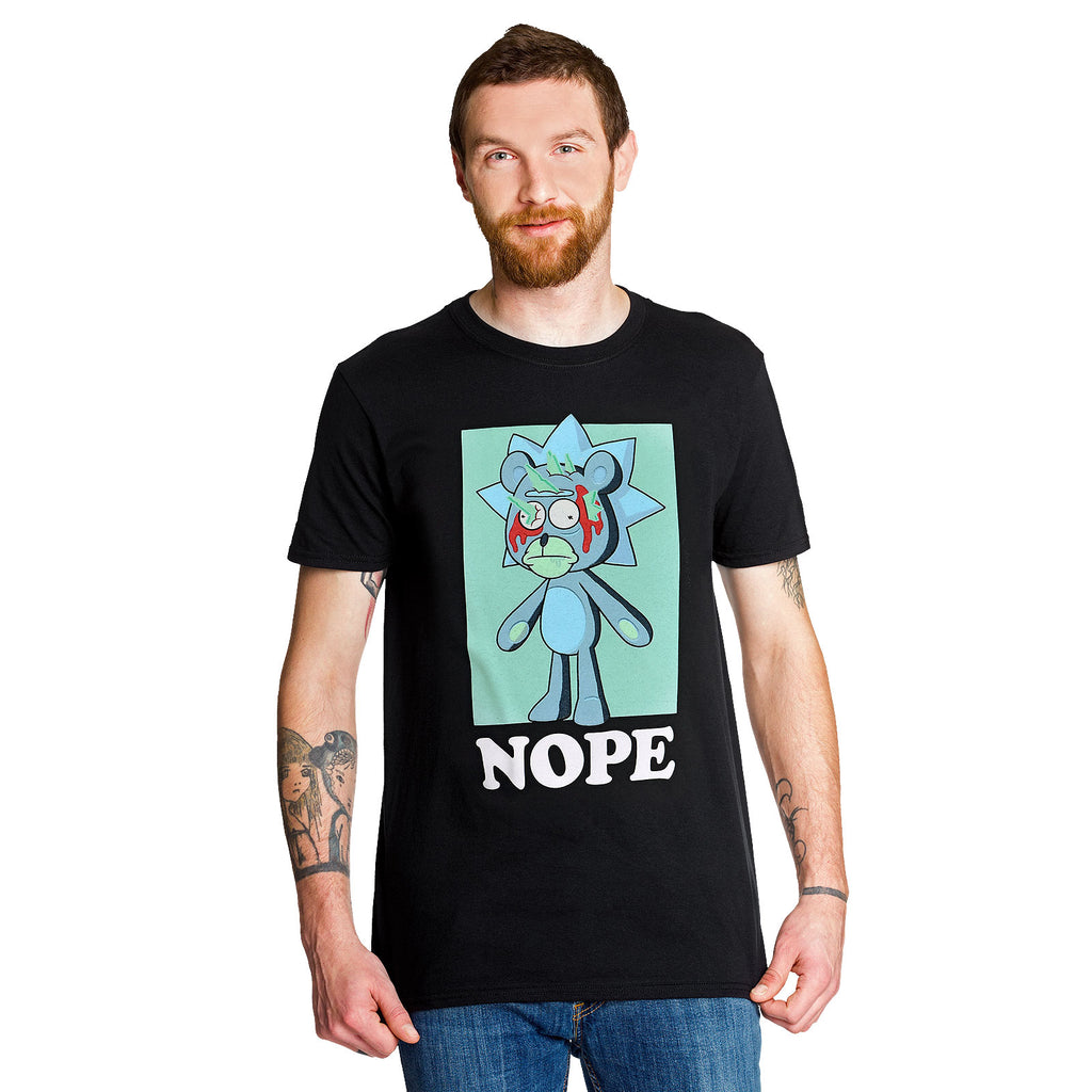 Imagen del producto Rick and Morty - Camiseta Nope negra
