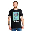 Imagen del producto Rick and Morty - Camiseta Nope negra