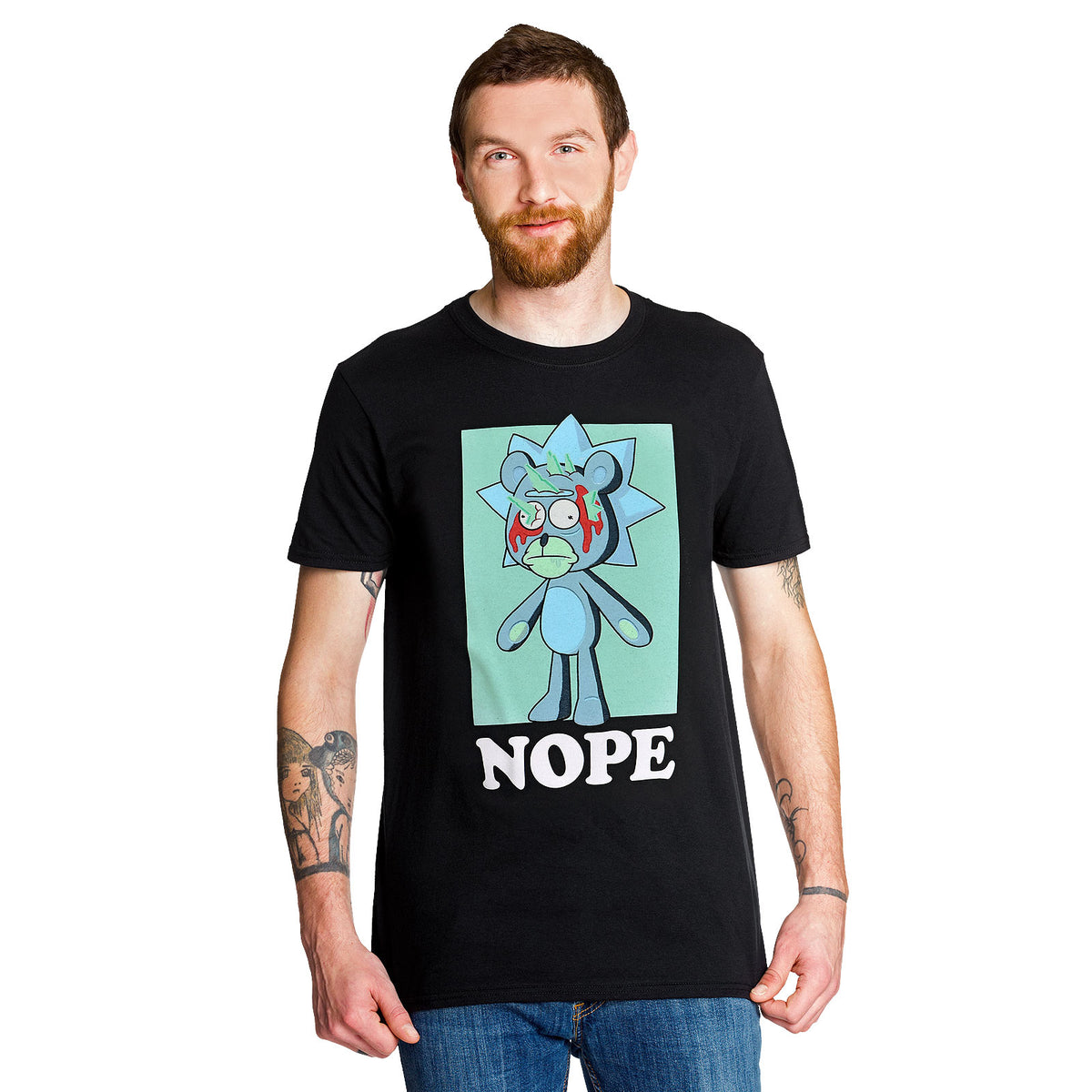 Imagen del producto Rick and Morty - Camiseta Nope negra