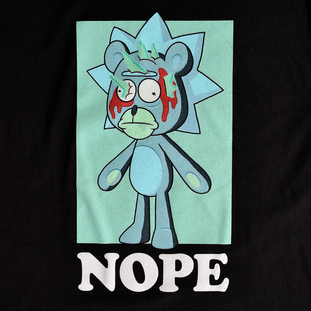 Imagen del producto Rick and Morty - Camiseta Nope negra