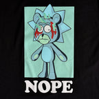 Imagen del producto Rick and Morty - Camiseta Nope negra