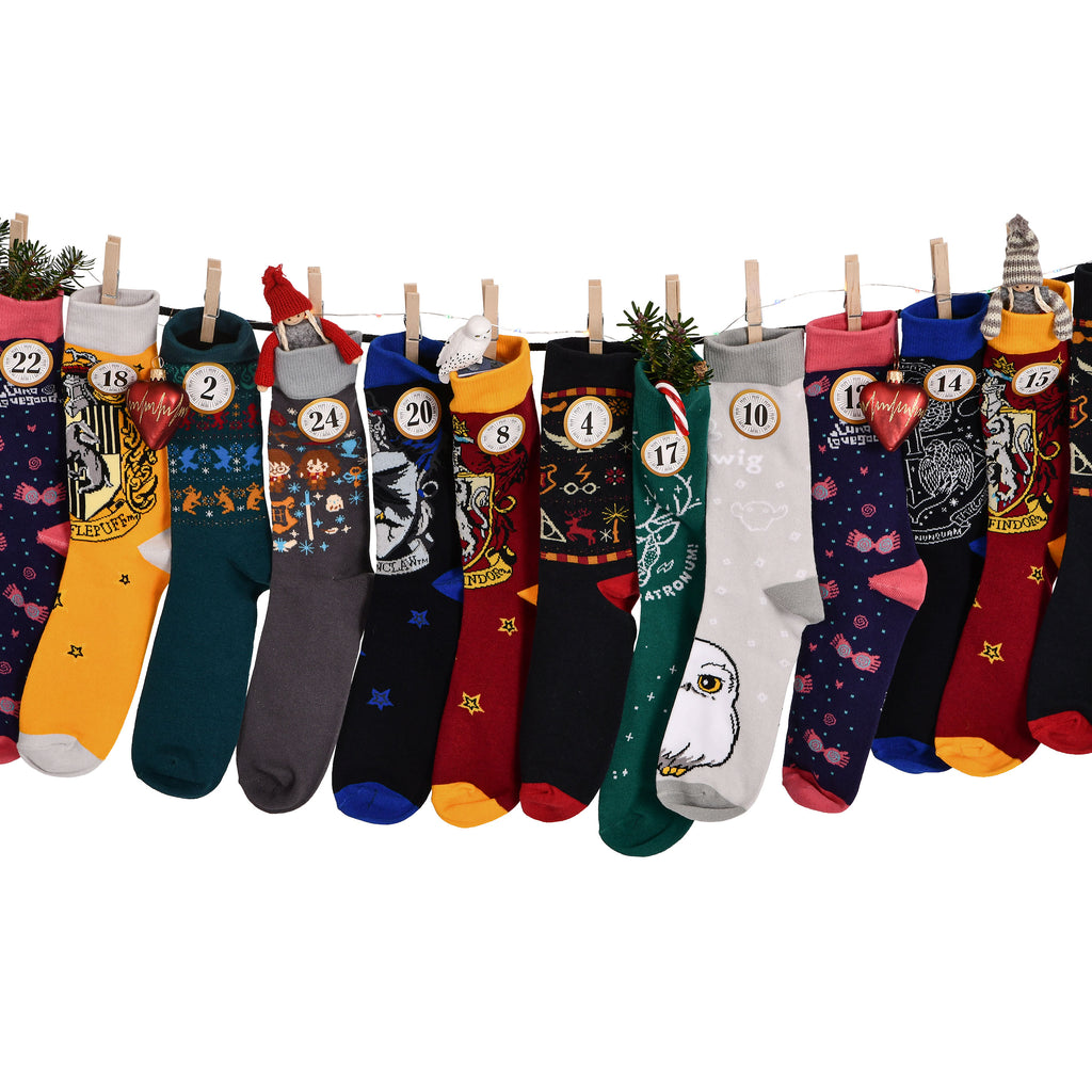 Imagen del producto Harry Potter - Calendario de Adviento para llenar con calcetines