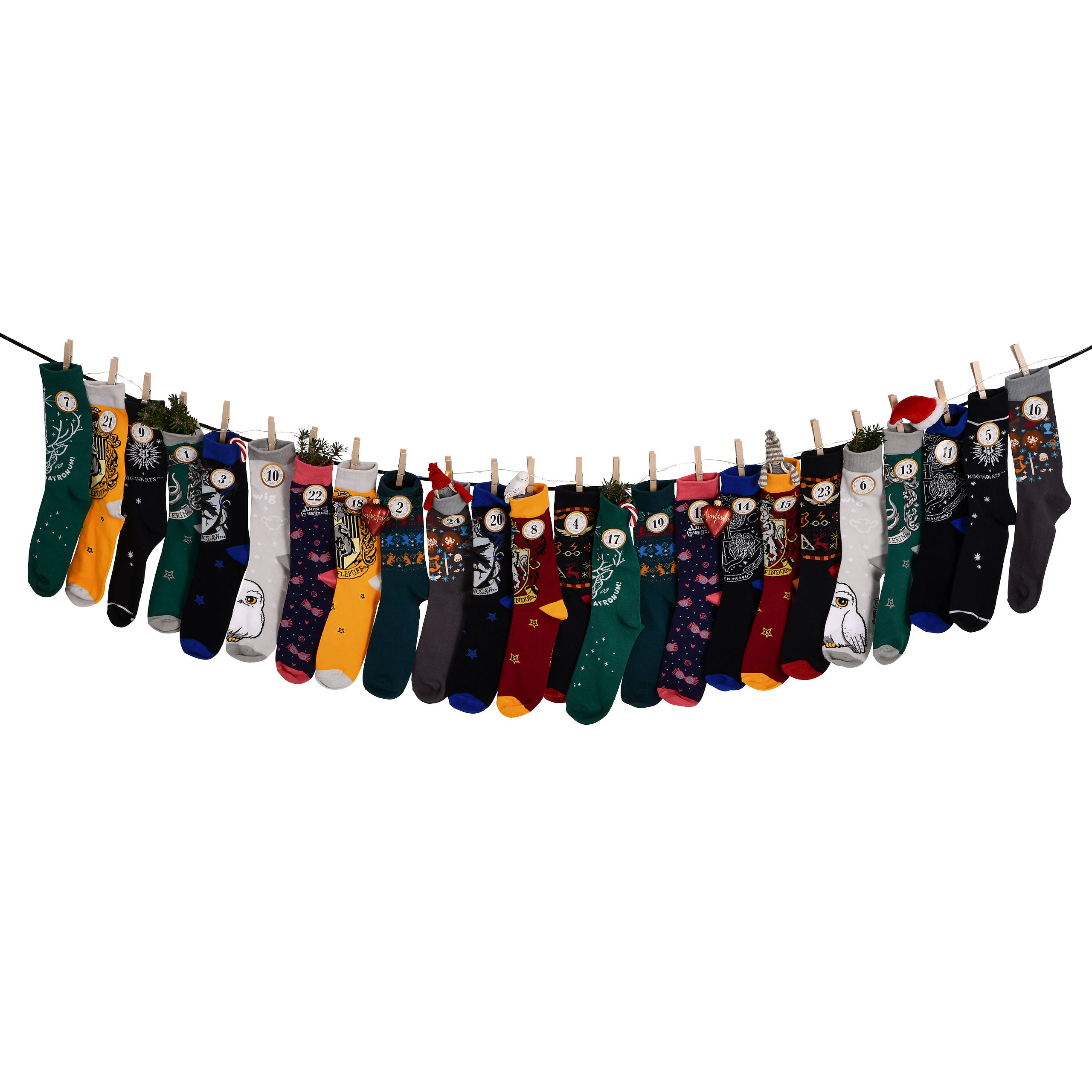 Imagen del producto Harry Potter - Calendario de Adviento para llenar con calcetines