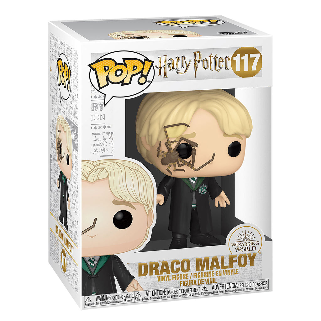 Imagen del producto Harry Potter - Draco Malfoy con Spider Funko Pop Figura