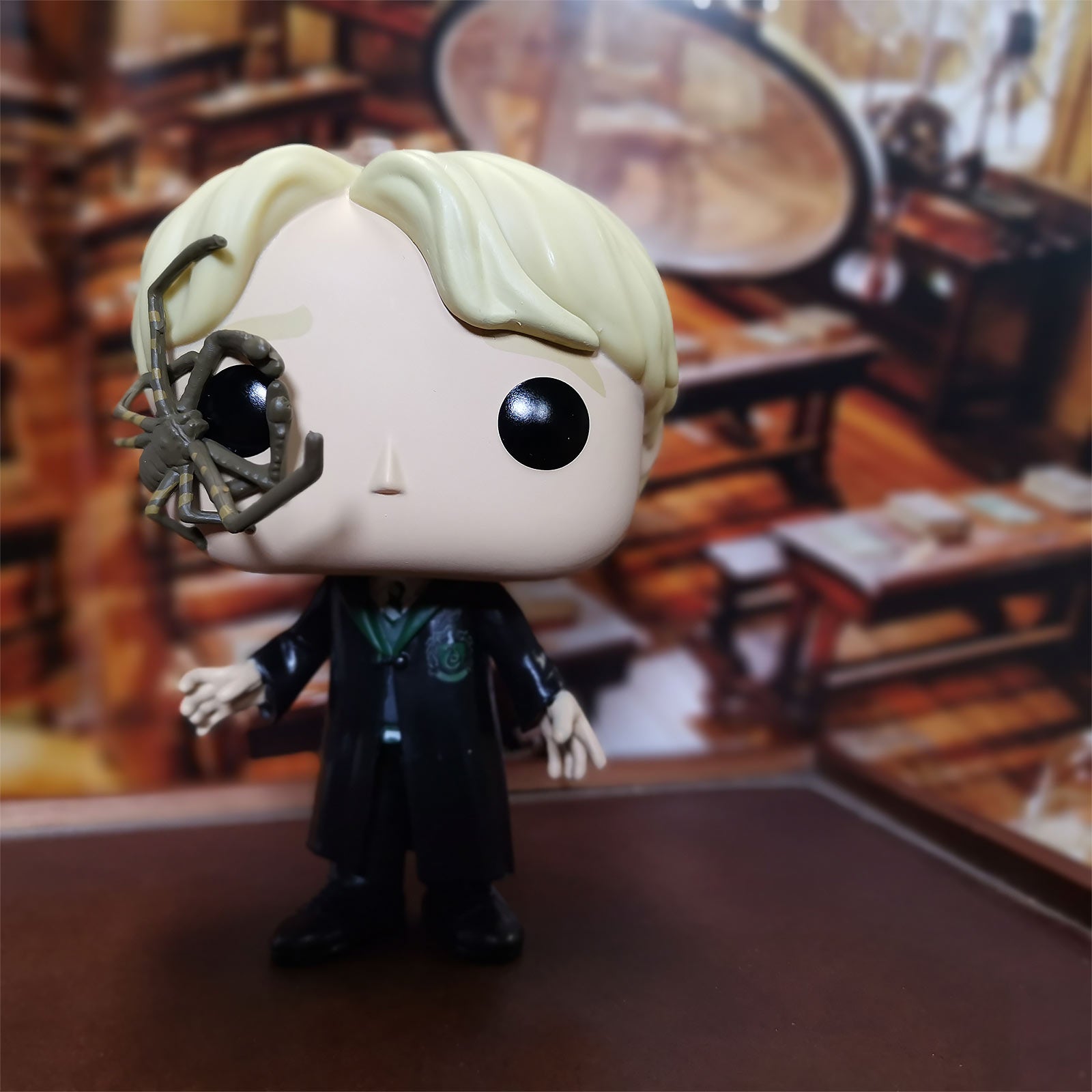 Imagen del producto Harry Potter - Draco Malfoy con Spider Funko Pop Figura