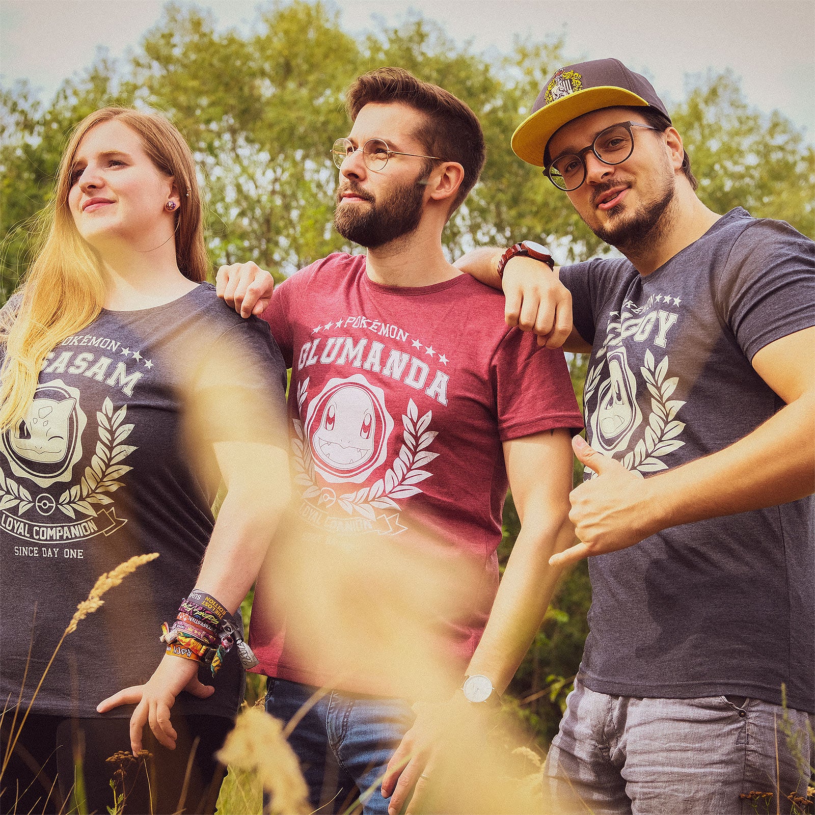 Imagen del producto Pokemon - Camiseta roja Loyal Companion de Charmander