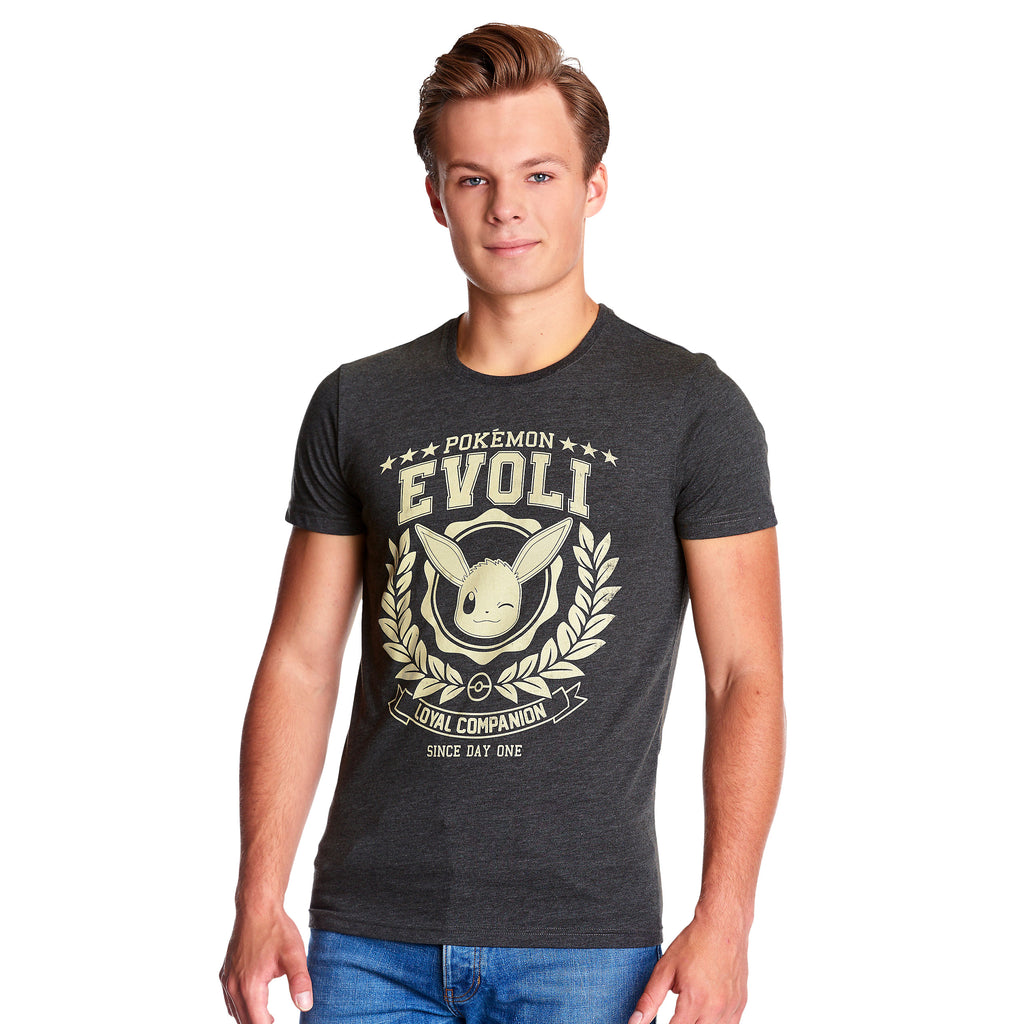 Imagen del producto Pokemon - Evoli Loyal Companion Camiseta gris