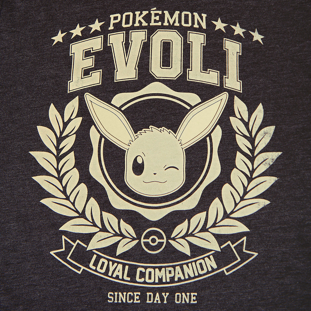 Imagen del producto Pokemon - Evoli Loyal Companion Camiseta gris