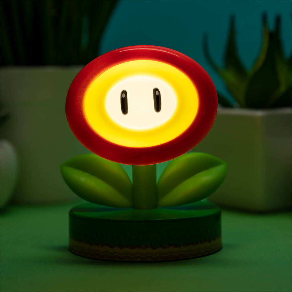 Imagen del producto Super Mario - Lámpara de mesa 3D Iconos de Flor de Fuego