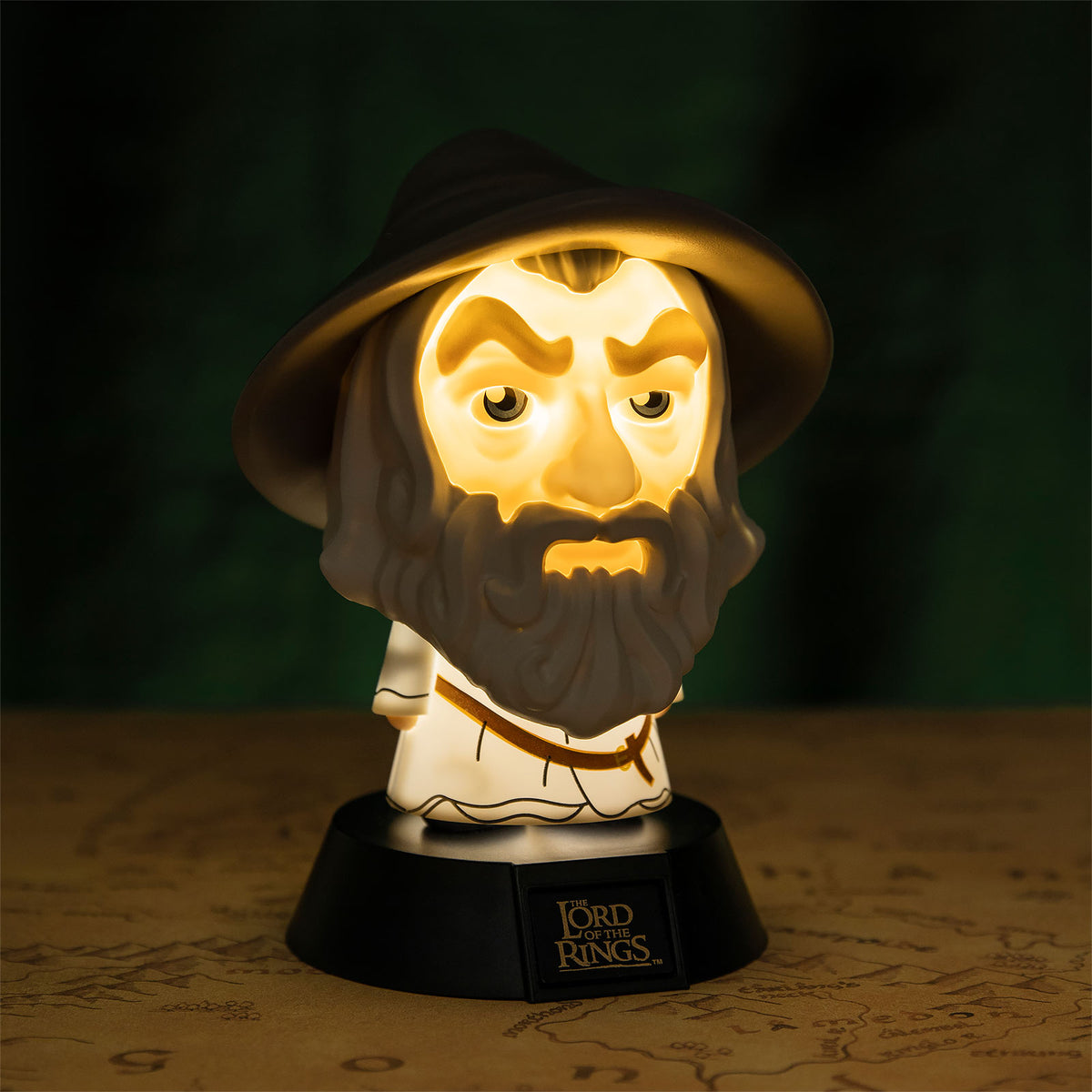 Imagen del producto El Señor de los Anillos - Lámpara de mesa 3D de Gandalf Icons