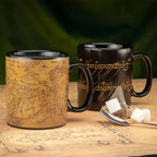 Imagen del producto El Señor de los Anillos - Taza de efecto térmico de la Tierra Media