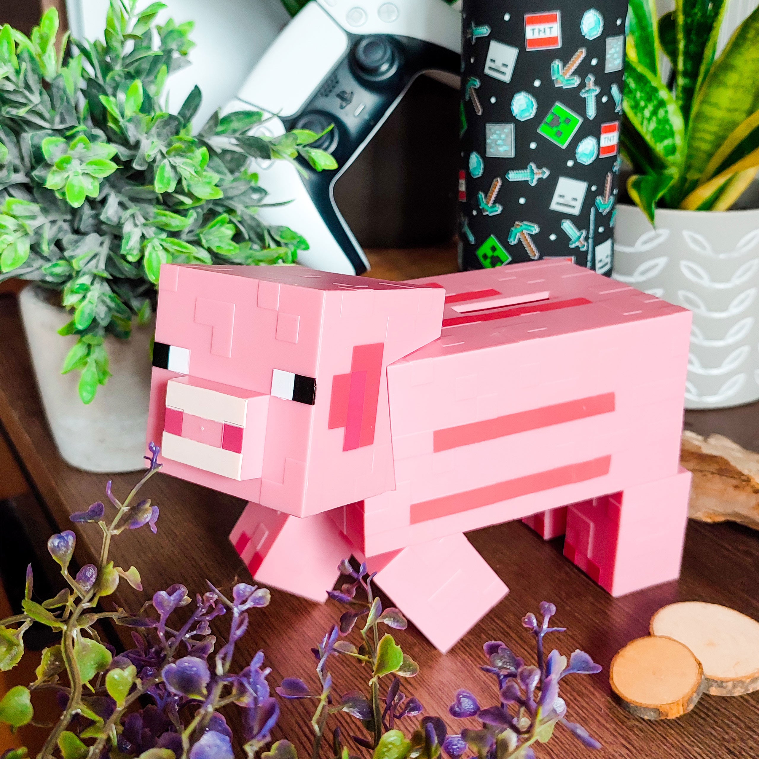Imagen del producto Minecraft - Hucha de cerdo pixelado