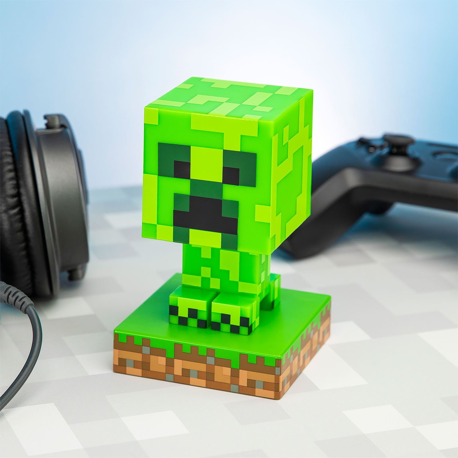 Imagen del producto Minecraft - Lámpara de mesa 3D Creeper Icons