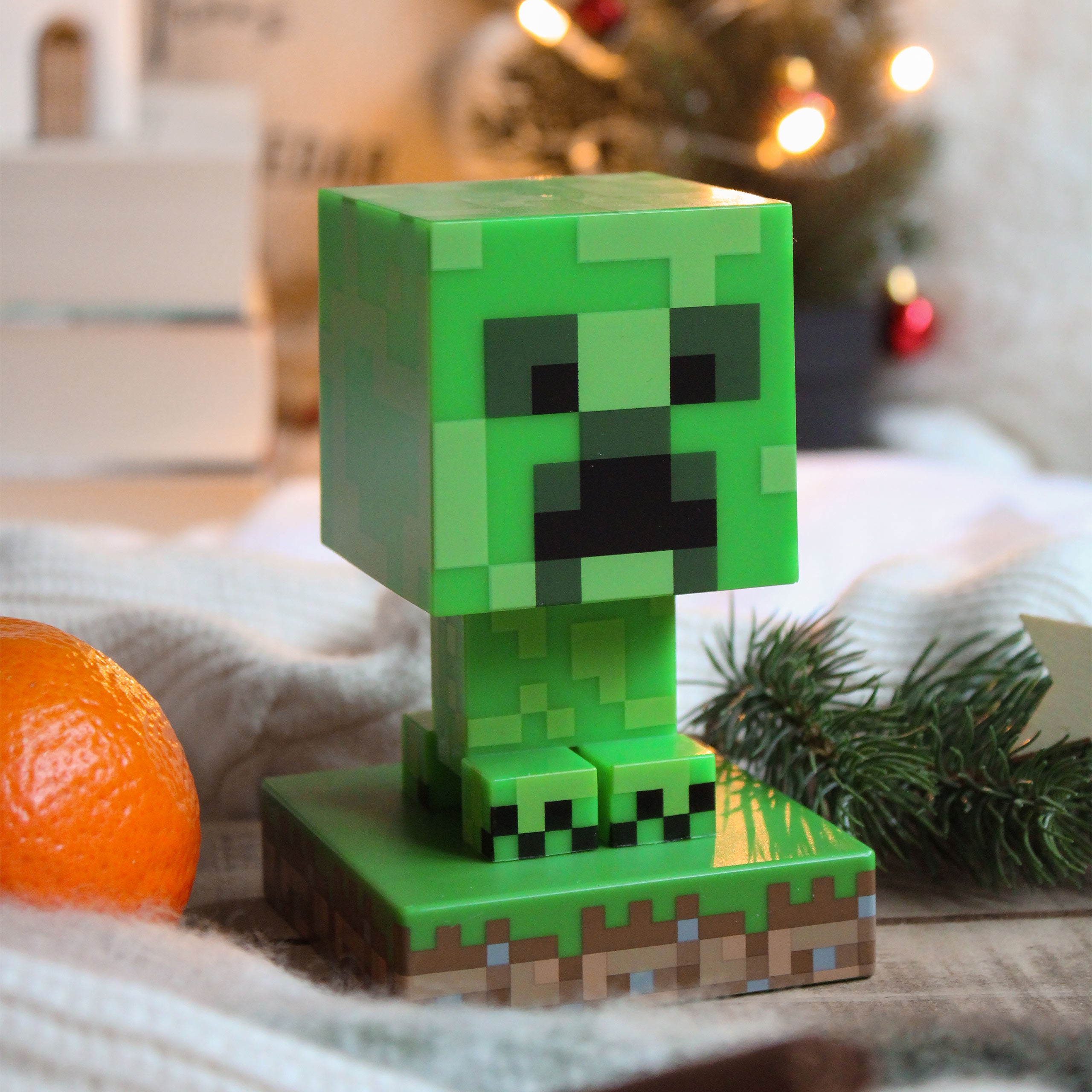 Imagen del producto Minecraft - Lámpara de mesa 3D Creeper Icons