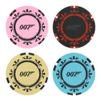 Imagen del producto James Bond - Casino Royale Poker Chip Posavasos Set de 4