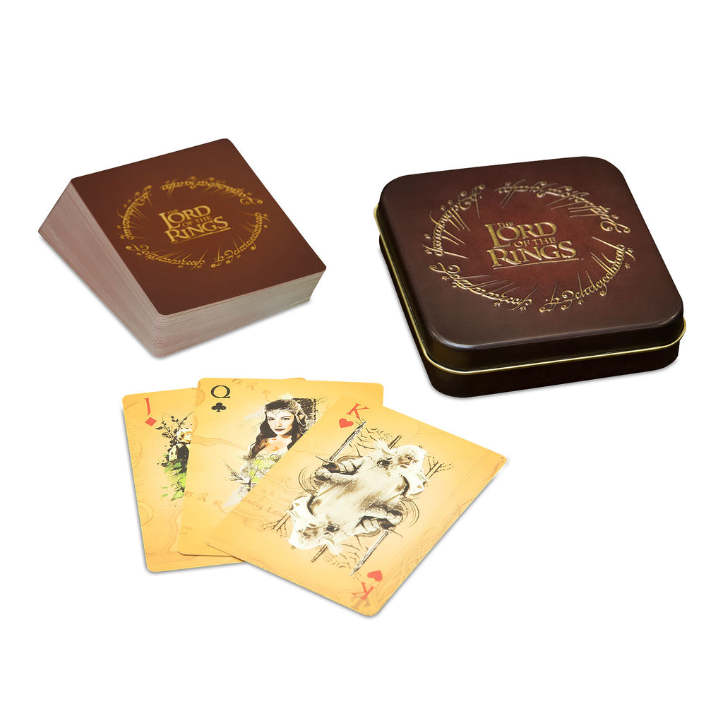 Imagen del producto Cartas de El Señor de los Anillos en caja de metal