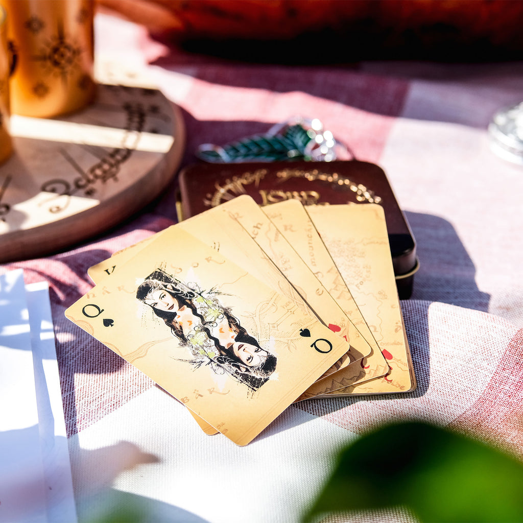 Imagen del producto Cartas de El Señor de los Anillos en caja de metal
