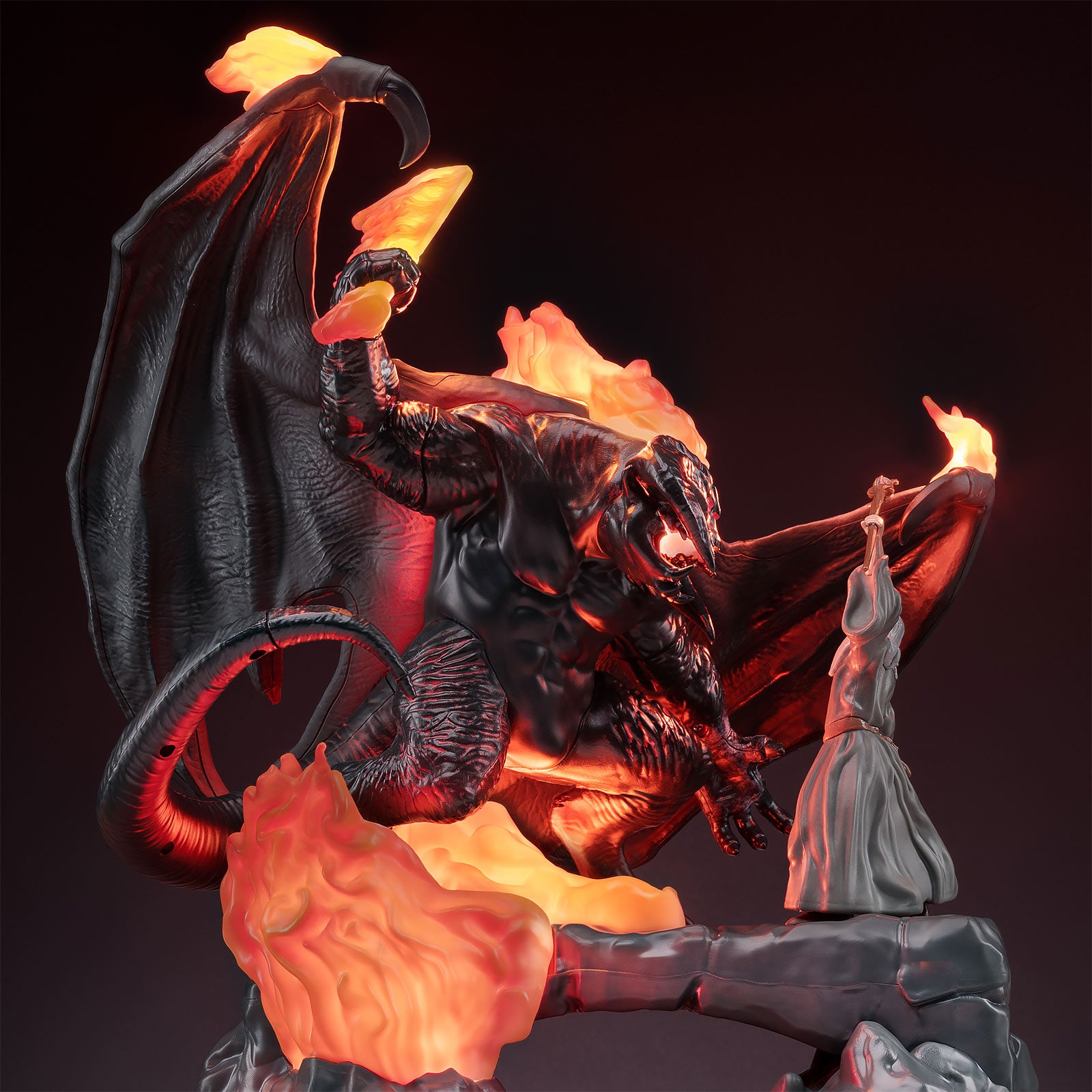 Imagen del producto El Señor de los Anillos - Lámpara de mesa Balrog vs. Gandalf