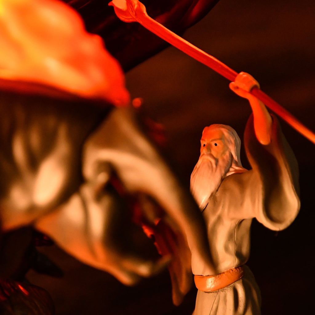 Imagen del producto El Señor de los Anillos - Lámpara de mesa Balrog vs. Gandalf